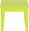 WestinTrends Ashore Outdoor Patio Modern Adirondack Side Table by WestinTrends