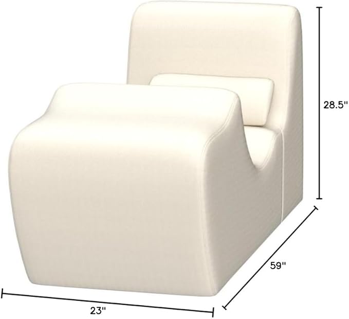 Zinus Lotus Zero Gravity Chaise Lounger, Foam Recliner - Image 3