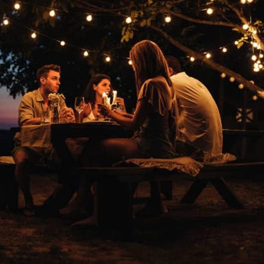 Solar String Lights, Waterproof and Shatterproof LED Outdoor Solar Light - Image 6