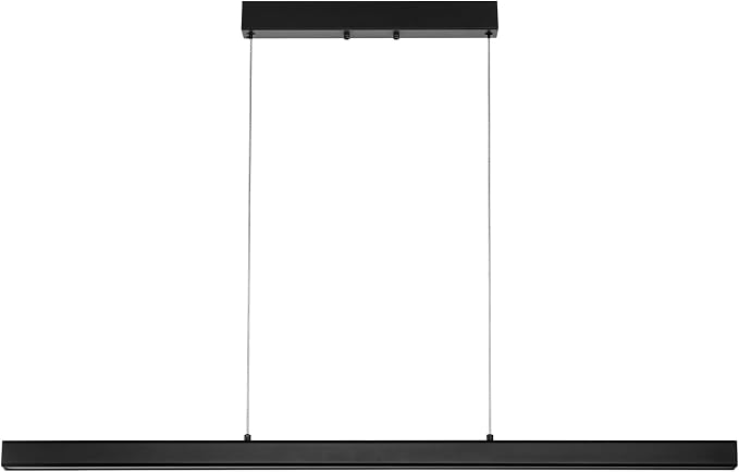 VEVOR Dimmable Linear Pendant Light, 47 in LED Linear Light Fixture Chandelier - Image 9