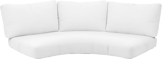 Outdoor Curved Sofa Cushion Cover by Unknown