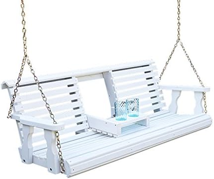 Porchgate Amish Heavy Duty Console Porch Swing by Porchgate