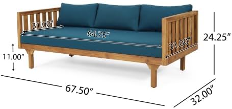 Christopher Knight Home Claremont Patio Sofa and Coffee Table Set, 2 Piece - Image 3