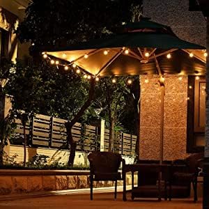Abeja 25FT Outdoor String Lights, G40 Globe Patio String Lights - Image 6