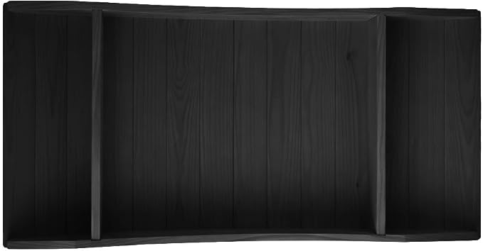 6 FT Black Amish Made Pinewood Heavy Duty Garden Bridge - Image 5