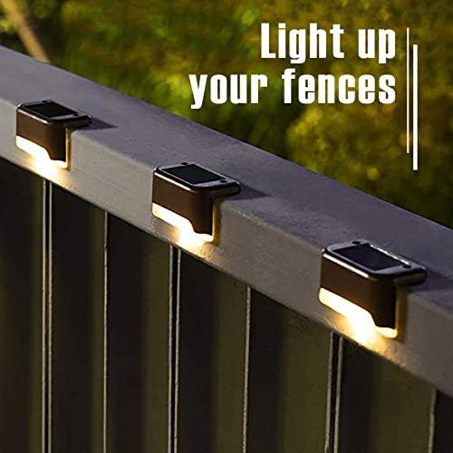 GIGALUMI Led Solar Deck Lights, 16 Pack Waterproof - Image 4