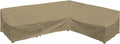 Heavy Duty Outdoor Sectional Sofa Cover, Lawn Patio Couch Protector by Flexiyard