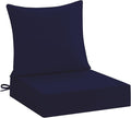 downluxe 24x24 Outdoor Chair Cushions, Waterproof Fade Resistant Patio by Downluxe