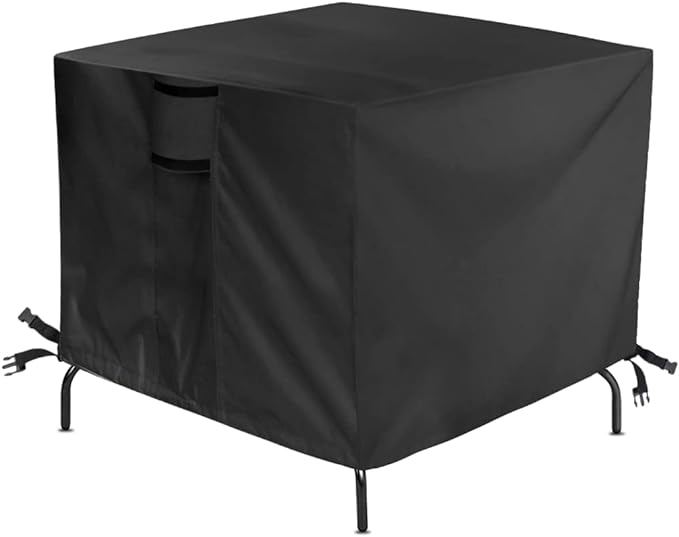 Outdoor Table Cover for Patio Bar Height Table, 32 Inch Square Outdoor Bistro by Jungdaoutdoorfurniturecover