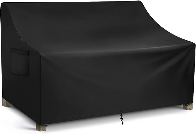 WLEAFJ Patio Sofa Cover Waterproof, 3-Seater Outdoor Sofa Cover, Heavy Duty by WLEAFJ