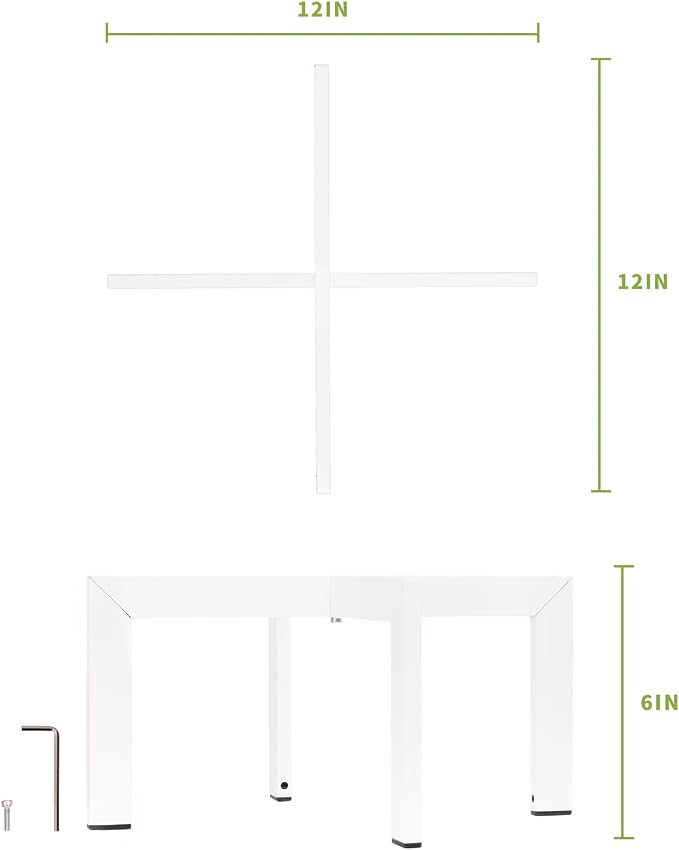 IZIDDO Plant Stand Indoor Outdoor, Metal Mid-Century Pot Stand, Modern Plant - Image 6
