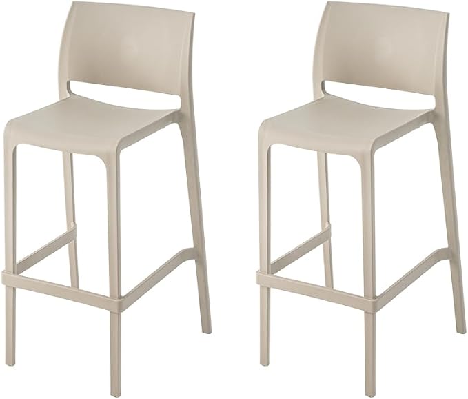 Lagoon Sensilla Stack-Able Bar Stool by LagoonFurniture