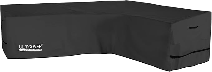 ULTCOVER Patio L-Shaped Right Facing Sofa Cover Waterproof by ULTCOVER