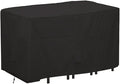 Outdoor Bar Height Dining Set Cover Heavy Duty Waterproof Patio Dining Table by Izzybang