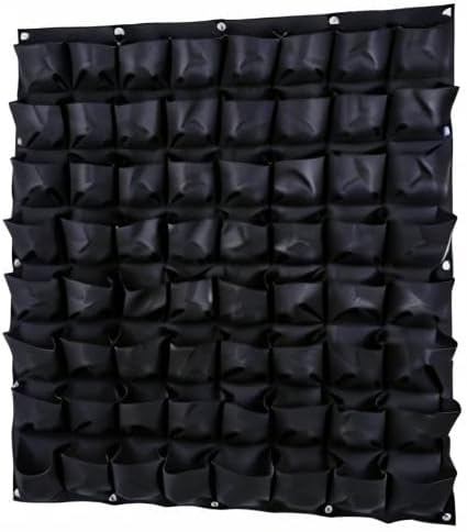 Ogrmar 64 Pockets Vertical Wall Garden Planter Plant Grow Bag - Image 8