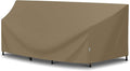 SunPatio Outdoor Sectional Sofa Cover, Heavy Duty Waterproof Curved Furniture by SunPatio