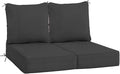 Sundale Outdoor Olefin Deep Seat Cushion Set of 2, Patio Chair Cushion and by SundaleOutdoor