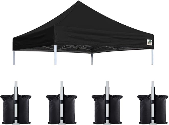 Eurmax USA Pop Up Canopy Replacement Canopy Tent Top Cover, Instant Canopy Top by Eurmax