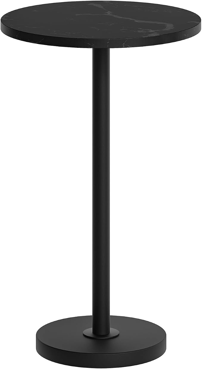 Round Side Table, Tall Drink Table by Yatiney