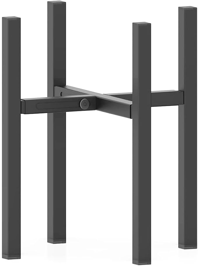 Plant Stand for 10"-16" Plant Pot Indoor Outdoor Corner, Adjustable Metal Heavy by DDPow
