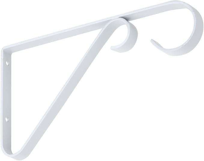 National Hardware N274-522 V2653 Plant Brackets in White by NationalHardware