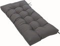 SEAHOME Waterproof Indoor/Outdoor Garden Bench Seat Cushions, Tufted Loveseat by SEAHOME