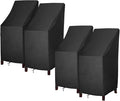 Stackable Patio Chair Covers for Outdoor Furniture, Outdoor Chair Covers by MAVINCHER