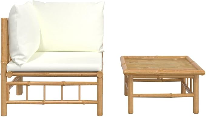 2 Piece Patio Lounge Set Patio daybed, Small Balcony Furniture, Outdoor Balcony - Image 3