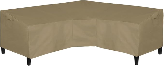 Easy-Going 600D Patio V-Shaped Sectional Sofa Cover, Waterproof Outdoor by Easy-Going