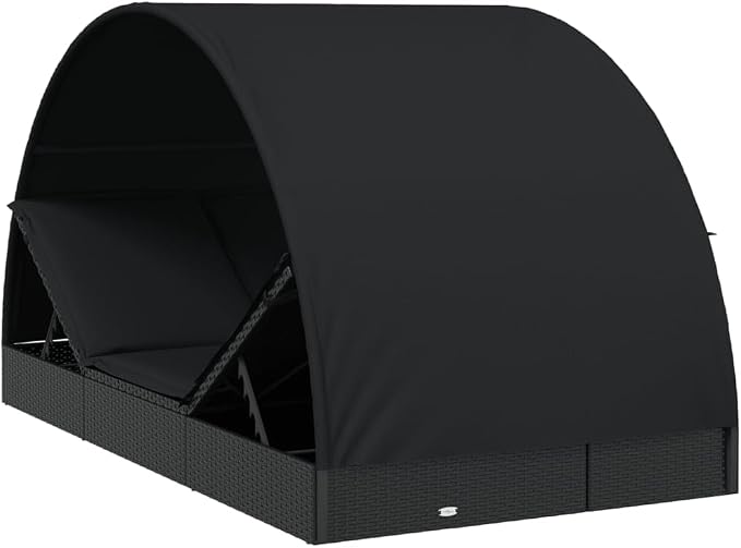 vidaXL 2-Person Patio Sunbed - Image 5
