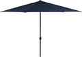 Hanover Montclair 11' Market Outdoor Umbrella, All-Weather, Crank Lever by Hanover