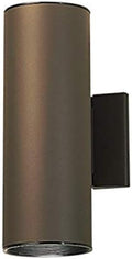 Kichler Cylinders 12" 2-Light Outdoor Cylinder Wall Sconce in Architectural by Kichler