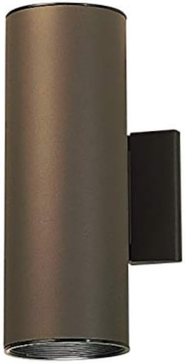 Kichler Cylinders 12" 2-Light Outdoor Cylinder Wall Sconce in Architectural by Kichler