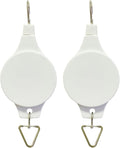 Pack Plant Hook Pulley, Retractable Plant Hanger Easy Reach Hanging Flower by Lythor