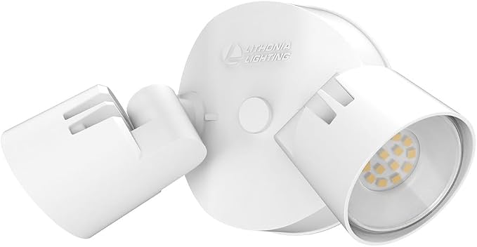 Lithonia Lighting HomeGuard 2-Light LED Outdoor Flood Lights, Wall or Ceiling - Image 6