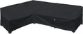 Heavy Duty Outdoor Sectional Sofa Cover, Lawn Patio Furniture Cover by Flexiyard