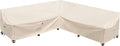 Patio Furniture Covers, Heavy Duty Outdoor Sectional Couch Cover, Waterproof by Flexiyard