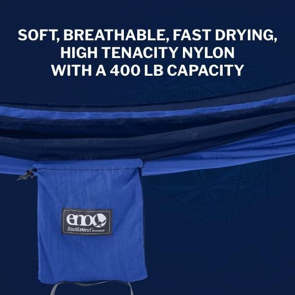 ENO, Eagles Nest Outfitters DoubleNest Lightweight Camping Hammock, 1 to 2 - Image 6