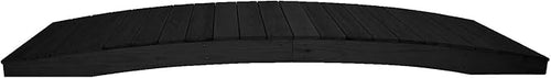 10 FT BLACK Amish Made Pinewood Heavy Duty Garden Bridge by Unknown