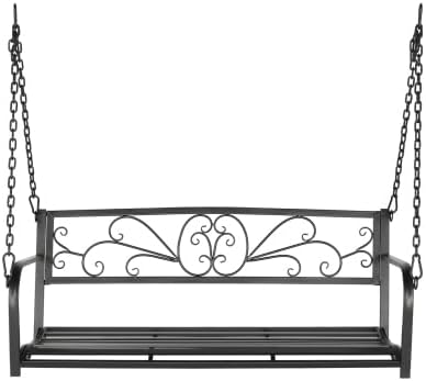 Bonnlo Metal Patio Porch Swing, 660 LBS Weight Capacity, - Image 3