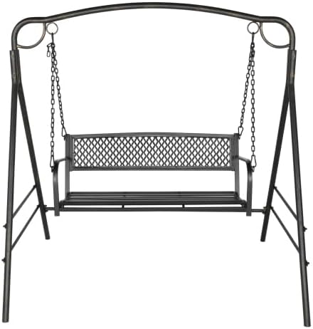 Bonnlo Metal Patio Porch Swing, 660 LBS Weight Capacity, - Image 2