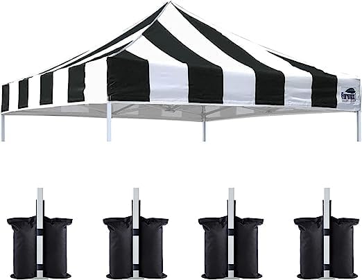 Eurmax USA New 10x10 Pop Up Canopy Replacement Canopy Tent Top Cover, Instant by Eurmax