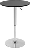Modern Bar Table Height Adjustable Kitchen Dining Table Round Pub Table Counter by FDW