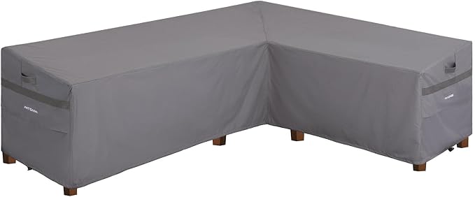 Sectional Outdoor Furniture Cover Waterproof, Right Facing Patio Deck Lounge by PATIOASIS