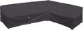 Heavy Duty Outdoor Sectional Sofa Cover, Lawn Patio Couch Protector by Flexiyard