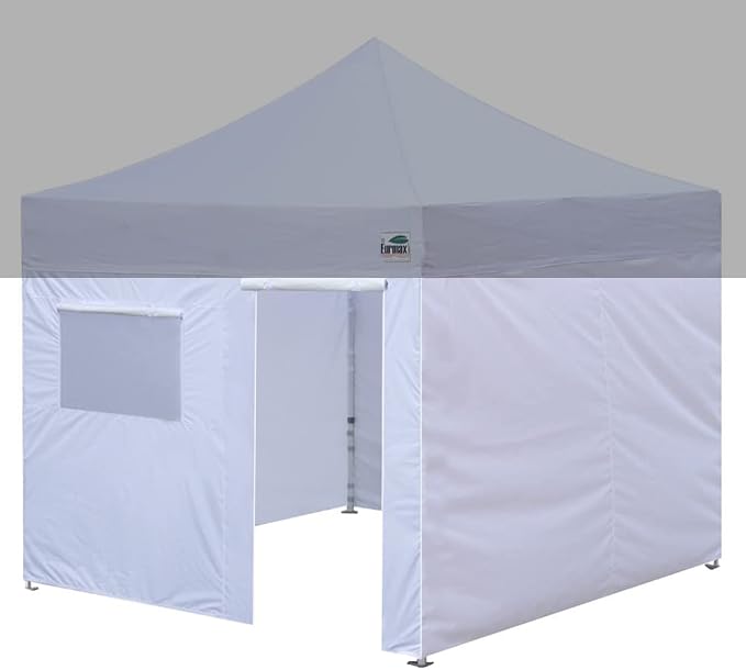 Eurmax USA Full Zippered Walls for 10 x 10 Easy Pop Up Canopy Tent, Enclosure by Eurmax