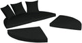 Outdoor Round daybed Cushion Cover, 4 in 1 Cushion Cover by FSJITF