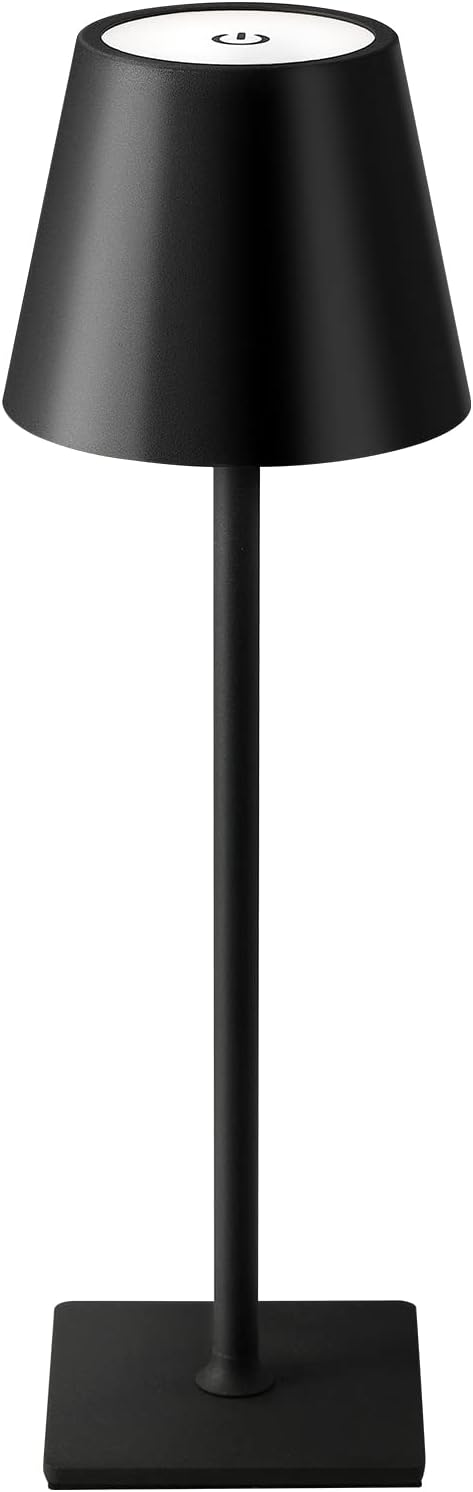 KDG Cordless Table Lamp, Portable LED Desk Lamp, 5000mAh Battery Operated by KDG
