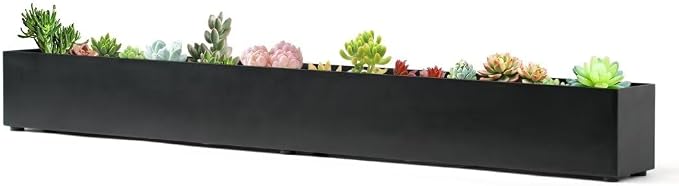 Trough Rectangle Planter Window Sill Planter Box Long Window Planters Modern by GZGNEEVL