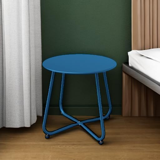 Grand patio Small Round Side Table Outdoor Side Table - Image 6